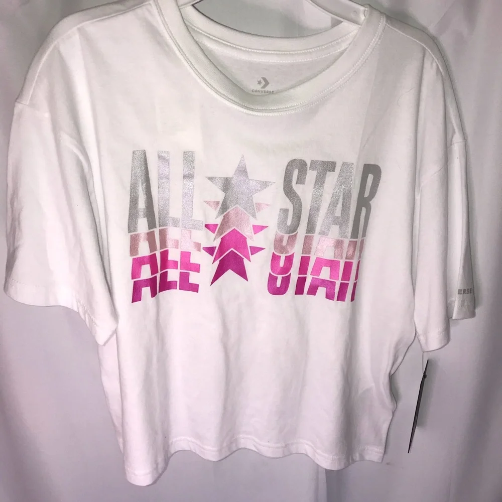 Converse White T-shirt all star
